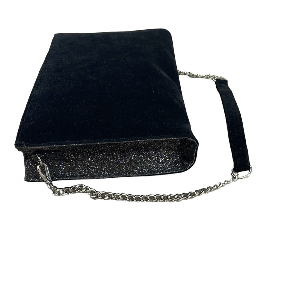 JIMMY CHOO PARFUMS VELVET SHOULDER BAG BLACK - Picture 2 of 9